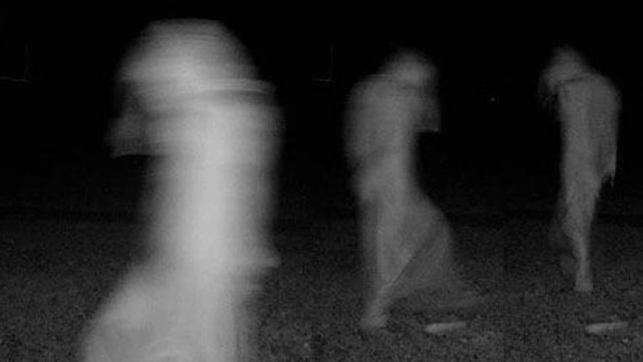 Почему видишь призраков. Жуткие кадры с камер ночного видения.