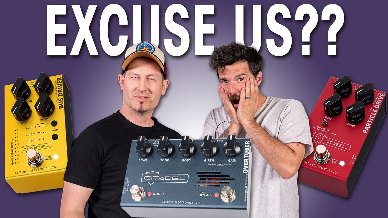 We were not ready for this brand | Citadel Pedals at Thomann - YouTube