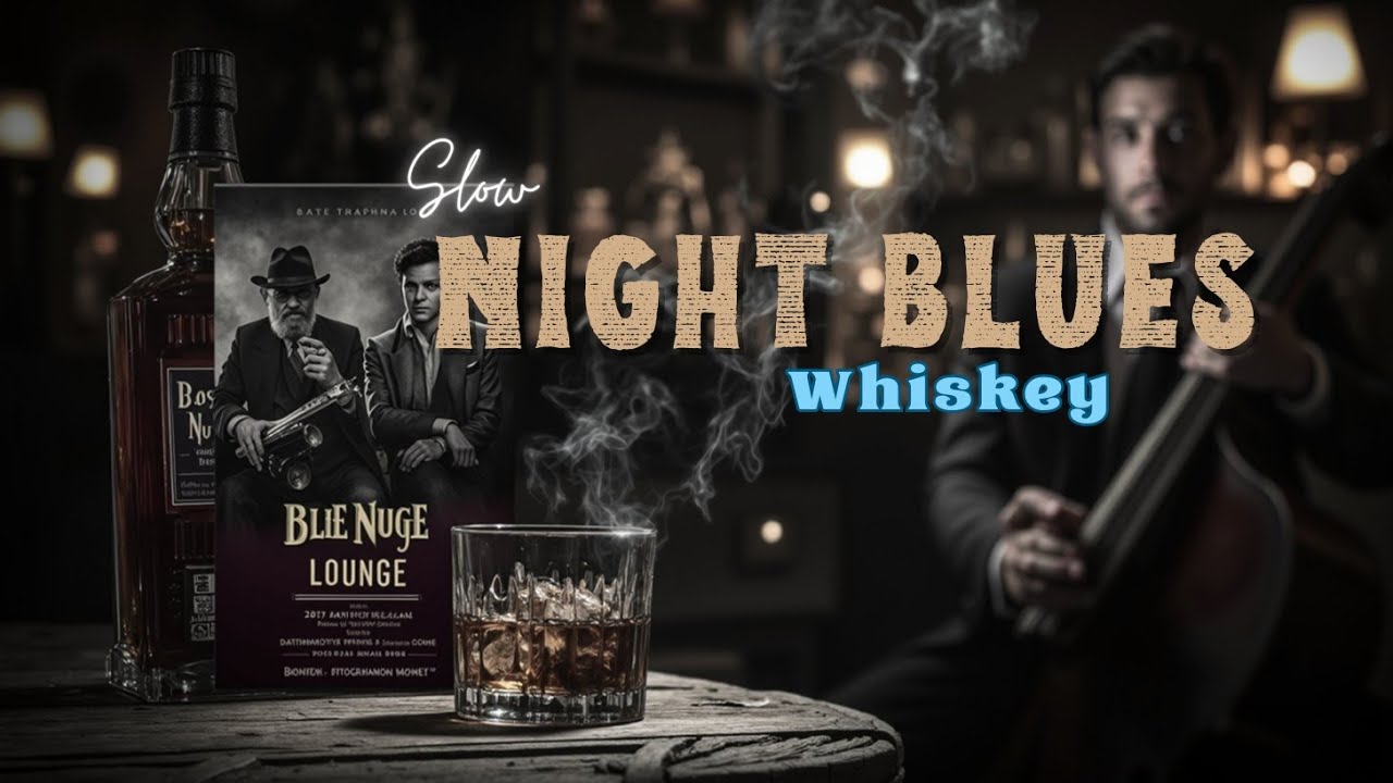 Whiskey Blues & Smoky Jazz Bar Music - Медленная блюзовая гитара для расслабления