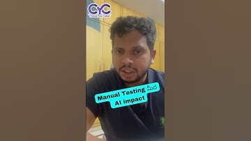 Manual Testing మీద AI impact | CYC | Vanya Raj #jobs Career Guidance Call: +91-8688253795