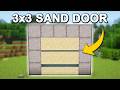 Simple 3x3 Piston Sand Door | Step-by-Step Tutorial (26.1.2)