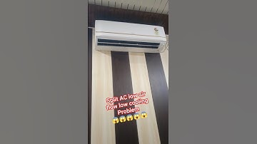 Hitachi Split AC Low Cooling / Low Air Flow || Split AC Water Leakage Problem Fix - in sikandrarau
