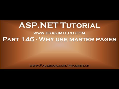 Vidéo: Pourquoi écrivons-nous le serveur Runat en asp net ?