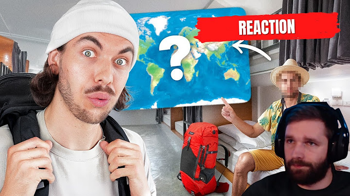 Spontan dahin Reisen, wo mein Hostel Zimmernachbar herkommt! REACTION