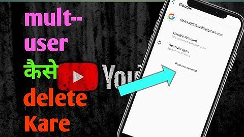 multi user band kaise karen | how to remove multi user from notification |