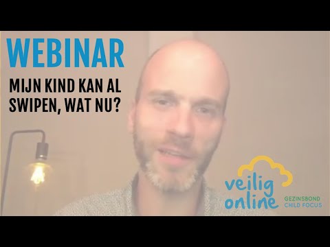 Webinar Veilig online: Mijn kind kan al swipen, wat nu?