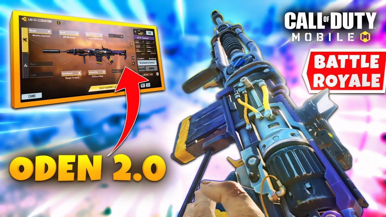 Best LAG-53 Loadout For Battle Royale | COD Mobile | NO RECOIL LAG-53 Gunsmith Build For Season 8 BR