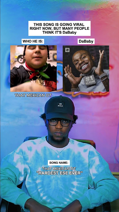 Many People Think It's DaBaby: 'I got 21 bullets' Hardest Ese Ever - That Mexican OT #shorts #music