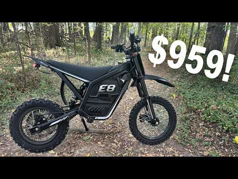 This Mini Electric Pit Bike Is Fast And Under $1,000 / QLife Vela E8 - 39MPH