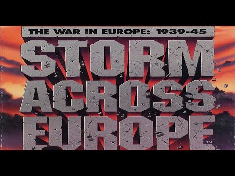 Storm Across Europe (1989) by SSI - Content Review & Gameplay - DosBox