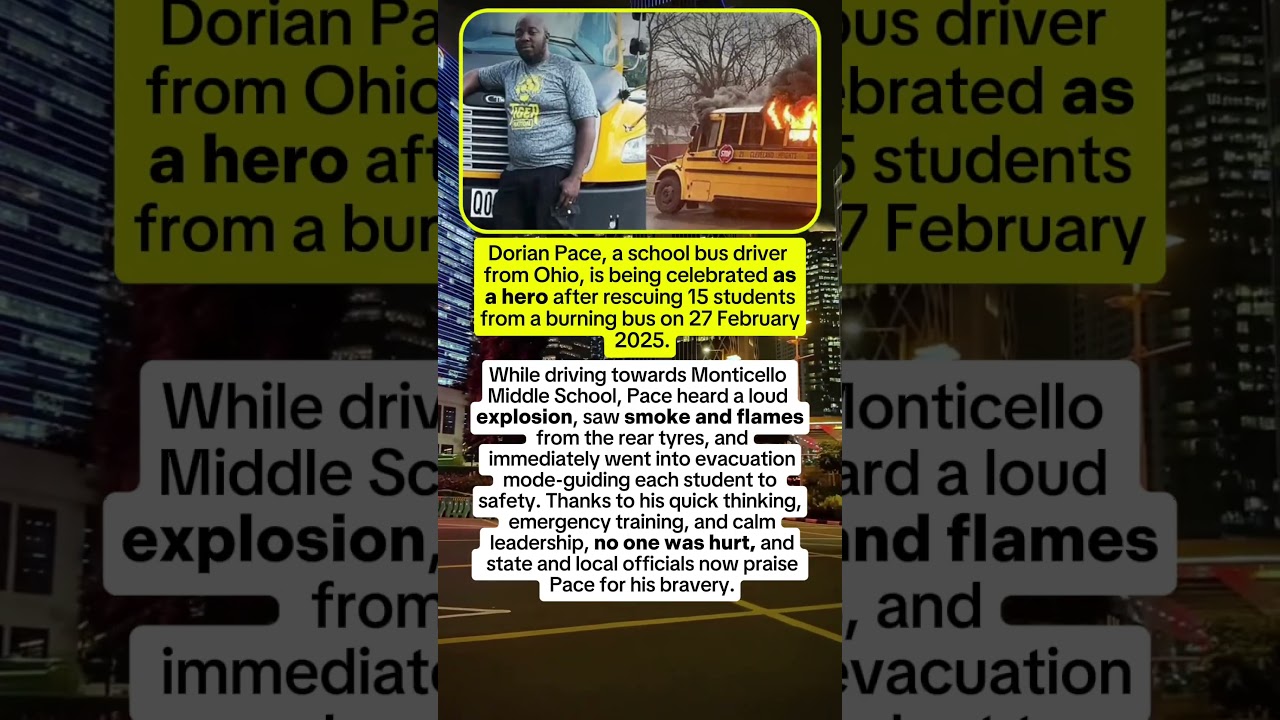 Calm then mastering the flames, this is Dorian Pace the Hero🦸🏿‍♂️👏🏿