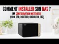 Comment installer un nas  ma configuration matrielle qnapd ssd switch onduleur etc 