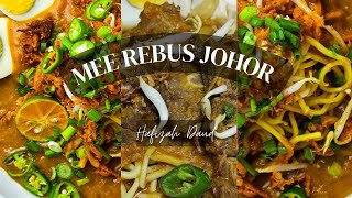 RESEPI MEE REBUS JOHOR TANPA KELEDEK❓❓ #resepihafizahdaud #masaksimple #resepisenang