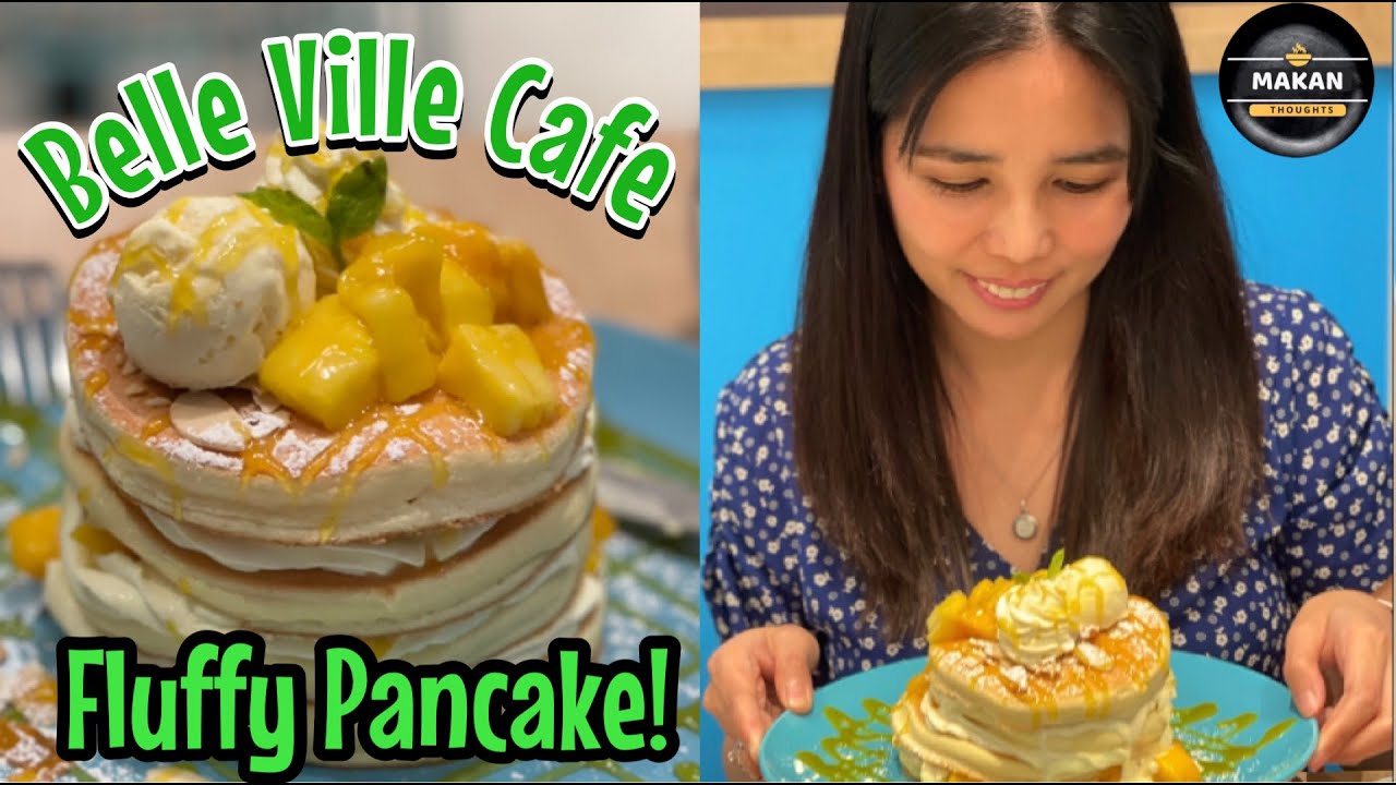 BelleVille Pancake Cafe Soft and Fluffy Millefeuille Pancakes