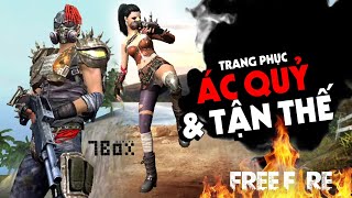 Free Fire Trang Phục Ác Quỷ & Tận Thế Thẻ Vô Cực