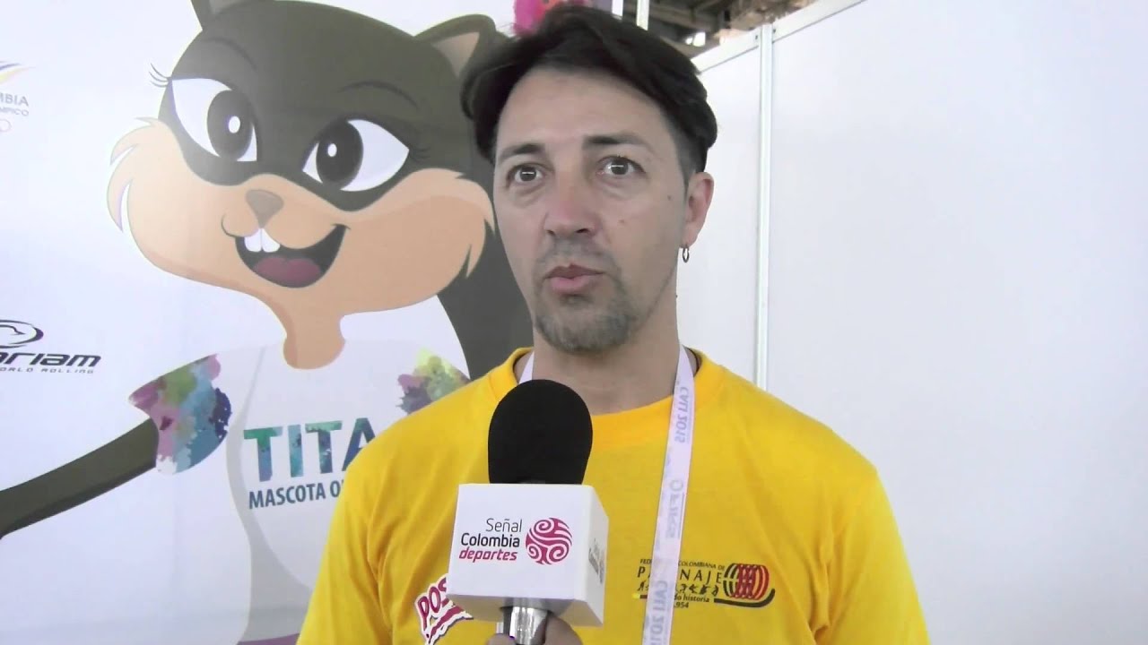 Enrique De Mata (entrenador de Colombia) - Mundial de Patinaje Artístico camera iphone 8 plus apk