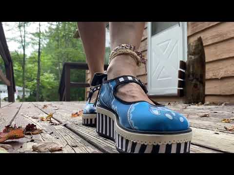 ASMR Bare Feet’s👣Modeling Fancy Shoes✨@Danny-Gonzalez@danny@stampycat Anxiaty Relief ☘️