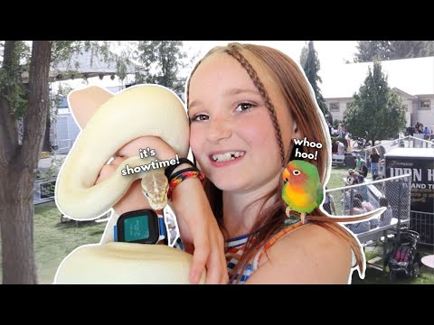 Join Me at the Eastern Idaho Fair! 🐍 🦜 🪄