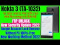 Nokia 3 (TA-1032) Frp Bypass Without Installing Any App | Google Account Bypass Without PC 100% Free