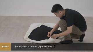 Macy Storage Ottoman Assembly Video [2nd Gen] | Mopio