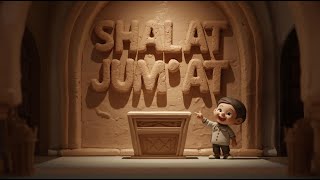 ANIMASI SHALAT JUM'AT MENARIK.
