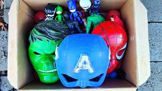 Pj Masks Animation Vs Avengers Superheroes Storyspider-Man, Superman, Ironman, Captain America
