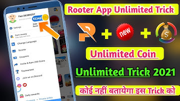Rooter App Coin H@ck | Rooter Unlimited Coin Trick |   Rooter App Unlimited Trick | Rooter App H@ck