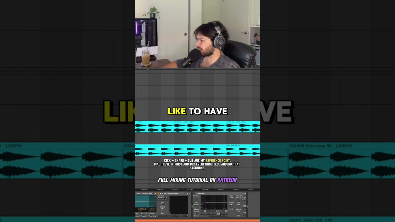 Obejrzyj Always mix with a reference point #bassmusic #ableton #musicproducer w YouTube Obejrzyj Always mix with a reference point #bassmusic #ableton #musicproducer w YouTube