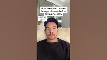 always create a dummy listing #amazonfba #amazonfbaseller #businessowner #amazonfbaforbeginners