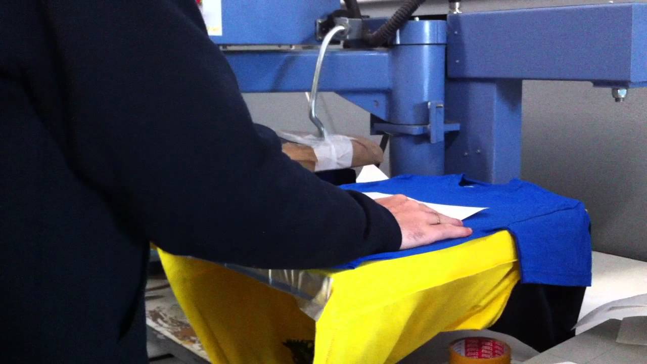 Aplicação de Transfer Serigrafia