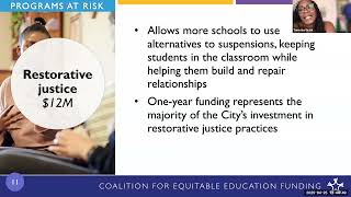 CCD75 Education Budget Briefing w/CIDNY