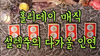 [타로/연애운]홀리데이 매직, 설렘주의 다가올인연