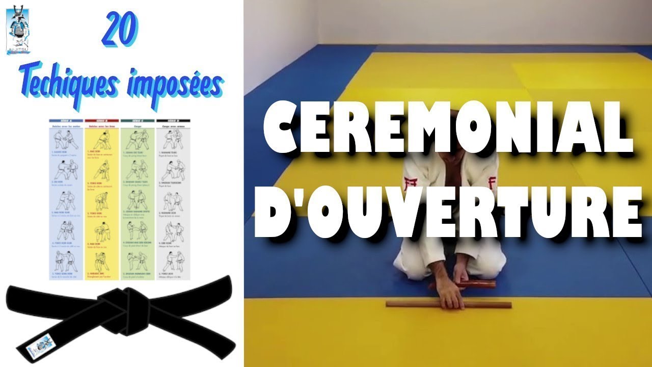 Jujitsu : Réussir son Cérémonial d'Ouverture (Armes & Étiquette) | 20 Techniques Imposées