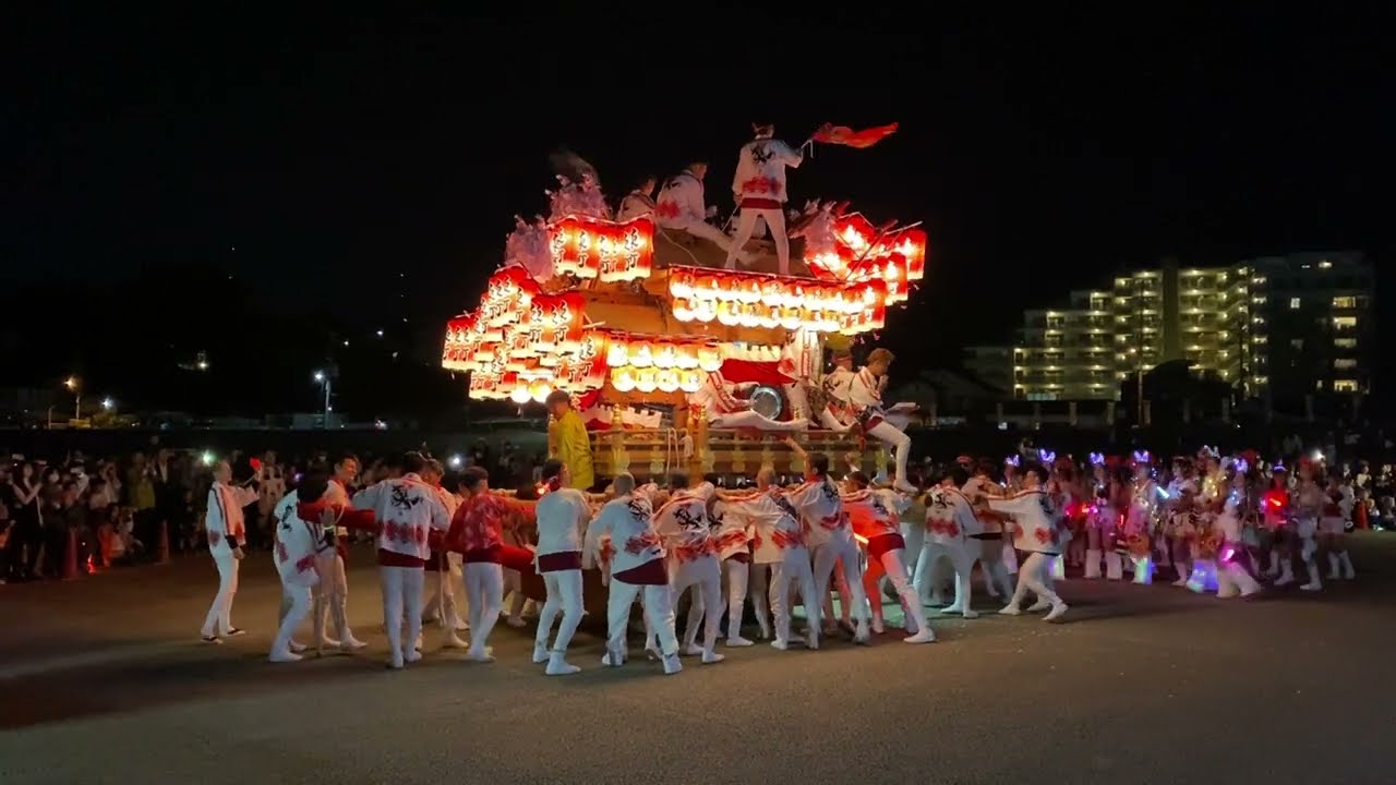 2023.10.15(日) 国分東町 だんじり(大和川親水公園 3町合同パレード
