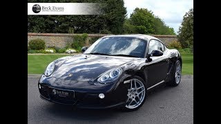 An opportunity to secure a beautifully presented and well specified
example of the 2012 porsche cayman (987) 2.9 fitted with sought-after
seven-speed pdk...