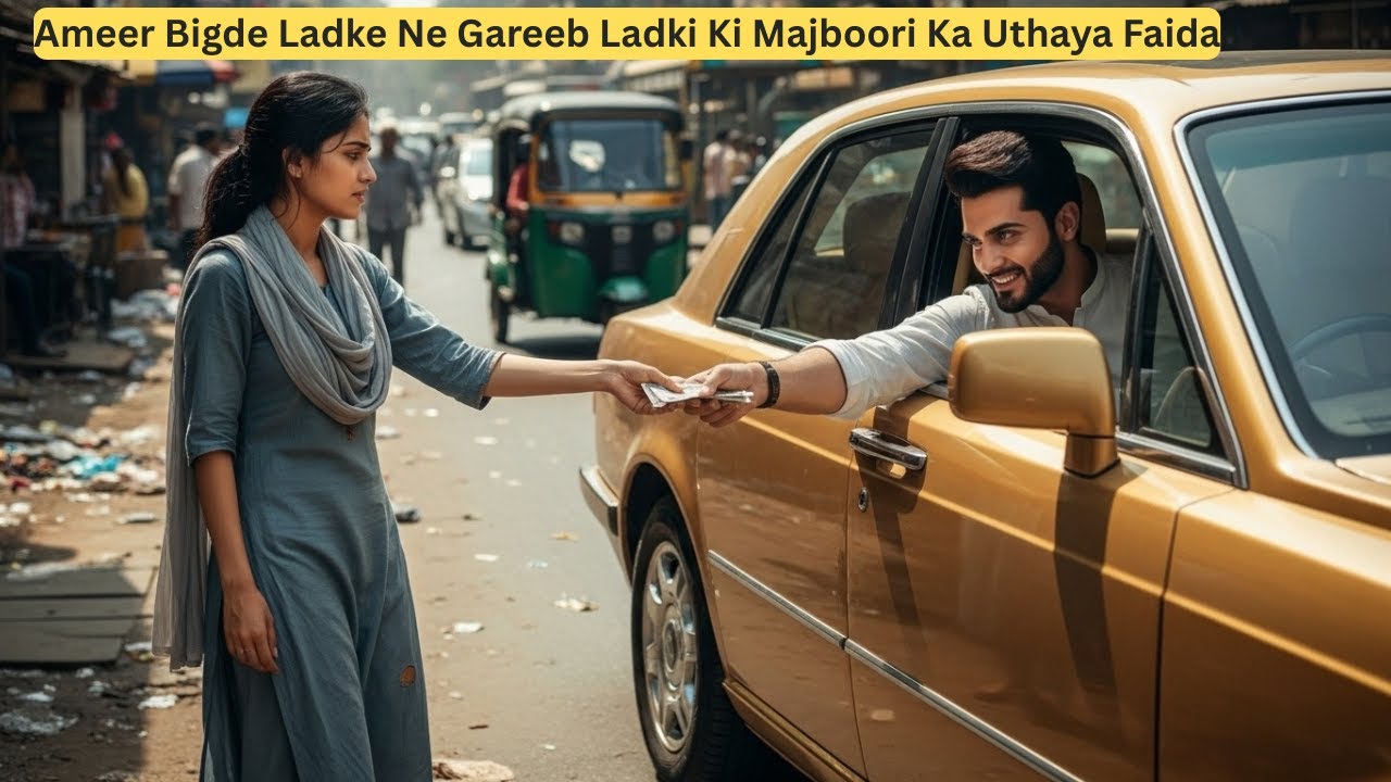 अमीर बिगड़े लड़के ने गरीब लड़की की मजबूरी का उठाया फायदा, मनवा ली अपनी शर्त.