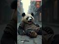 pandu bna bikhari बीबी के लिए 😂 #shots #aianimation #panda #paglatoonsam