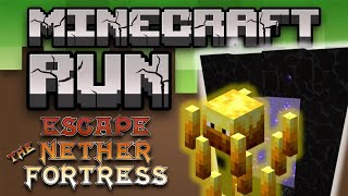 Minecraft Run - Escape the Nether Fortress | Brain Break | Go Noodle