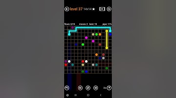 How To Solve Flow Free Premium 14x14 Mania Level 37 Hard Board Walk Through Solution Walkthrough