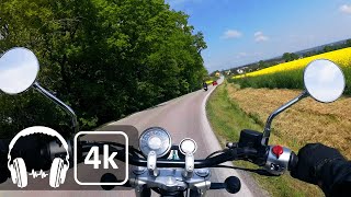 Royal Enfield Super Meteor 650 | True Zen machine, stock exhaust [RAW sound]