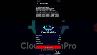CloudHashPro - Next-Generation ETH Cloud Mining ( Link in BIO ) #mobile #app #cryptocurrency #shorts screenshot 2