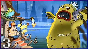 Swamp Attack - Gameplay Walkthrough - Episode 3 All Levels Boss Fight