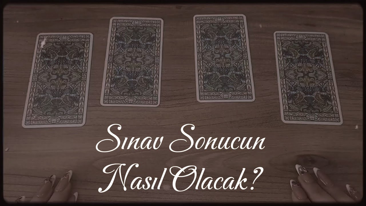 𖤝 Sınav Sonucun Nasıl Olabilir? ·𖥸· Psişik Tarot Okuması 𖤝 - YouTube