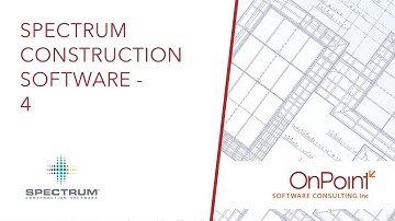 SPECTRUM CONSTRUCTION SOFTWARE - EASE OF USE - 4 of 4