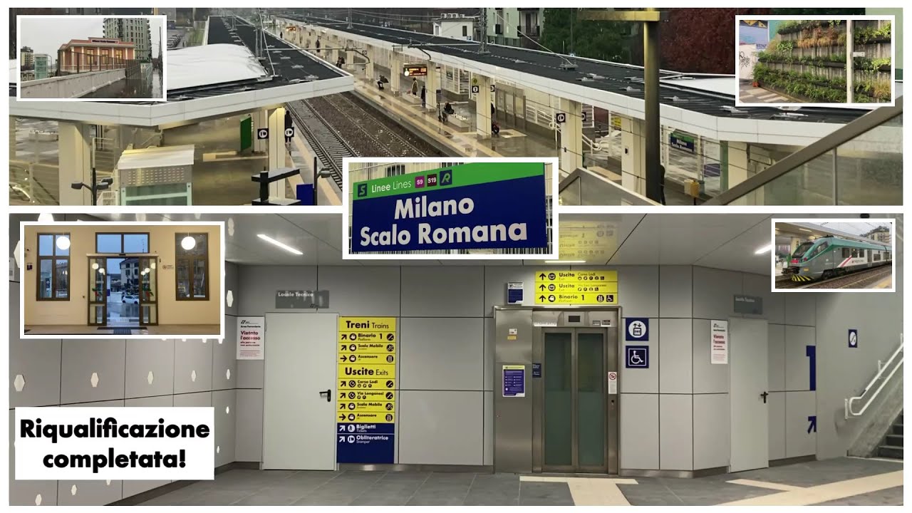 La nuova stazione di MILANO SCALO ROMANA completata!