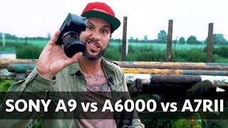 Sony a9 vs a6000 vs a7RII 📷  Can 500€ Cam beat 5400€ Camera?