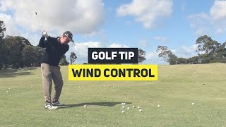 How To Hit Irons Against The Wind || Golf Tip