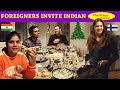 Foreigners invite indian on christmas  trying traditional christmas food  food reaction  finland