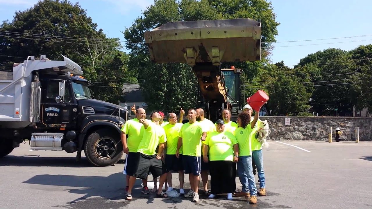 Stoughton, MA DPW Ice Bucket Challange YouTube