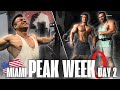 Miami days part 3  peak week update  chest day w burakkingifbb